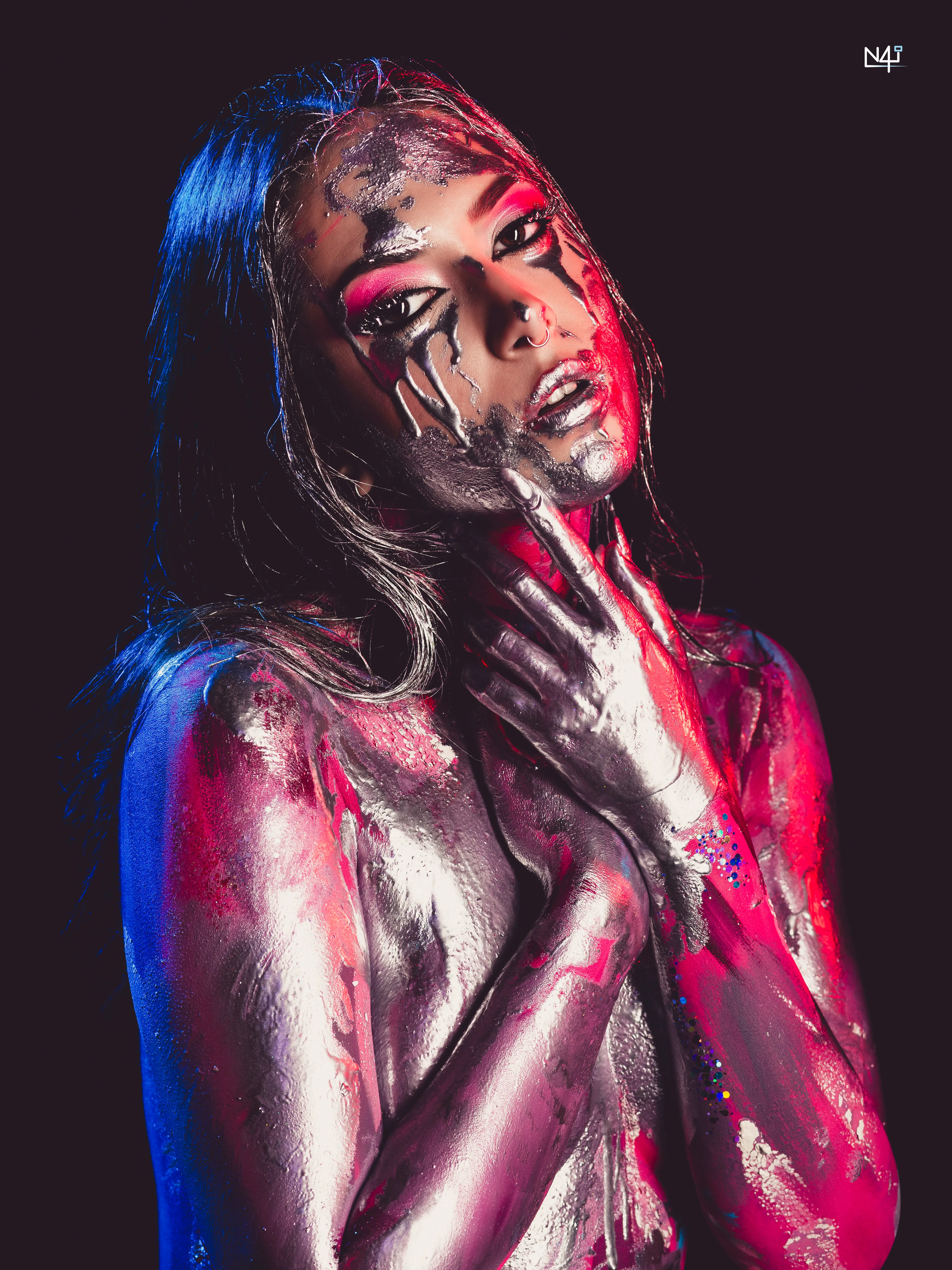 Sesión bodypaint en estudio - Imagen 5