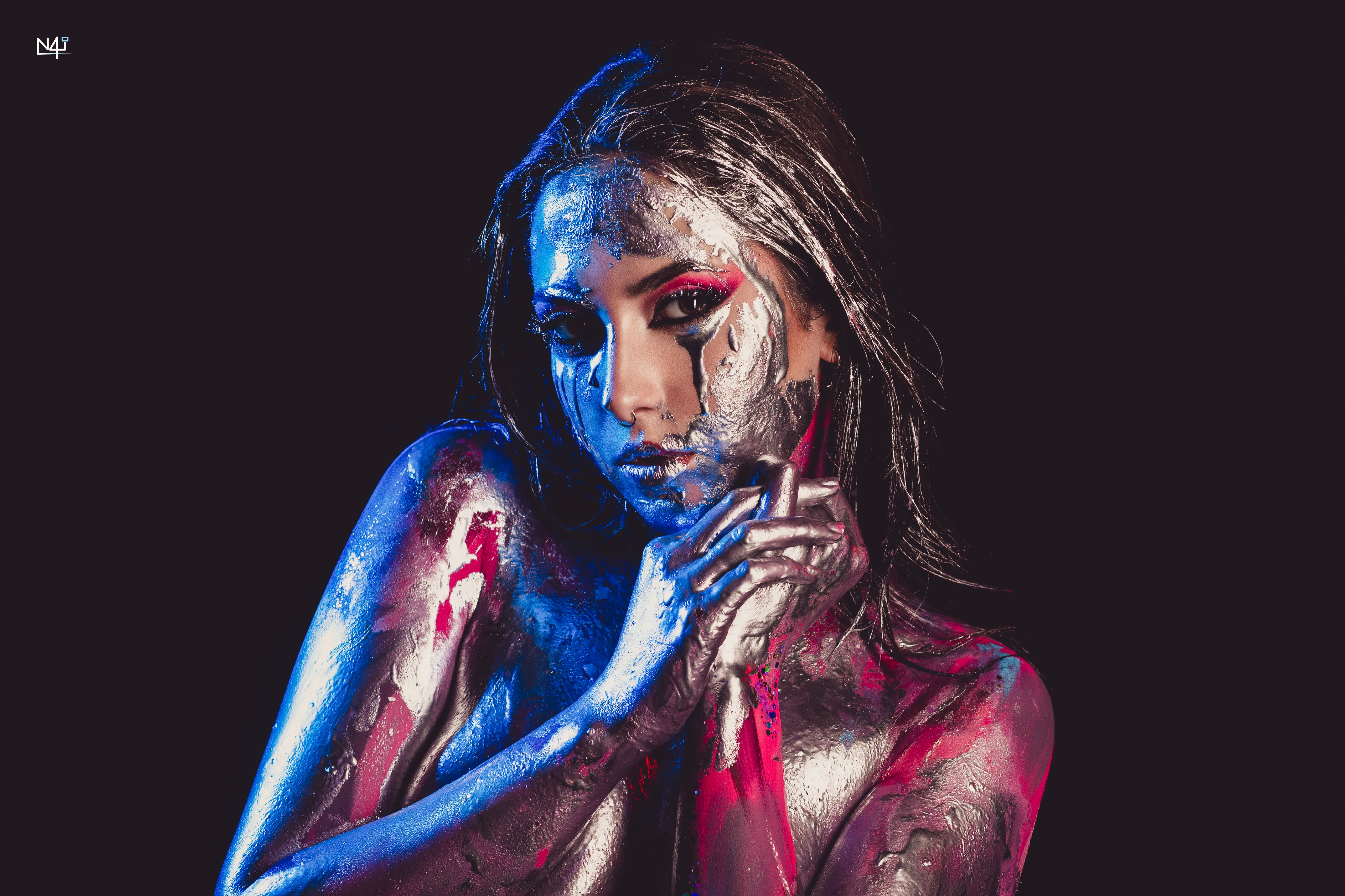 Sesión bodypaint en estudio - Imagen 6