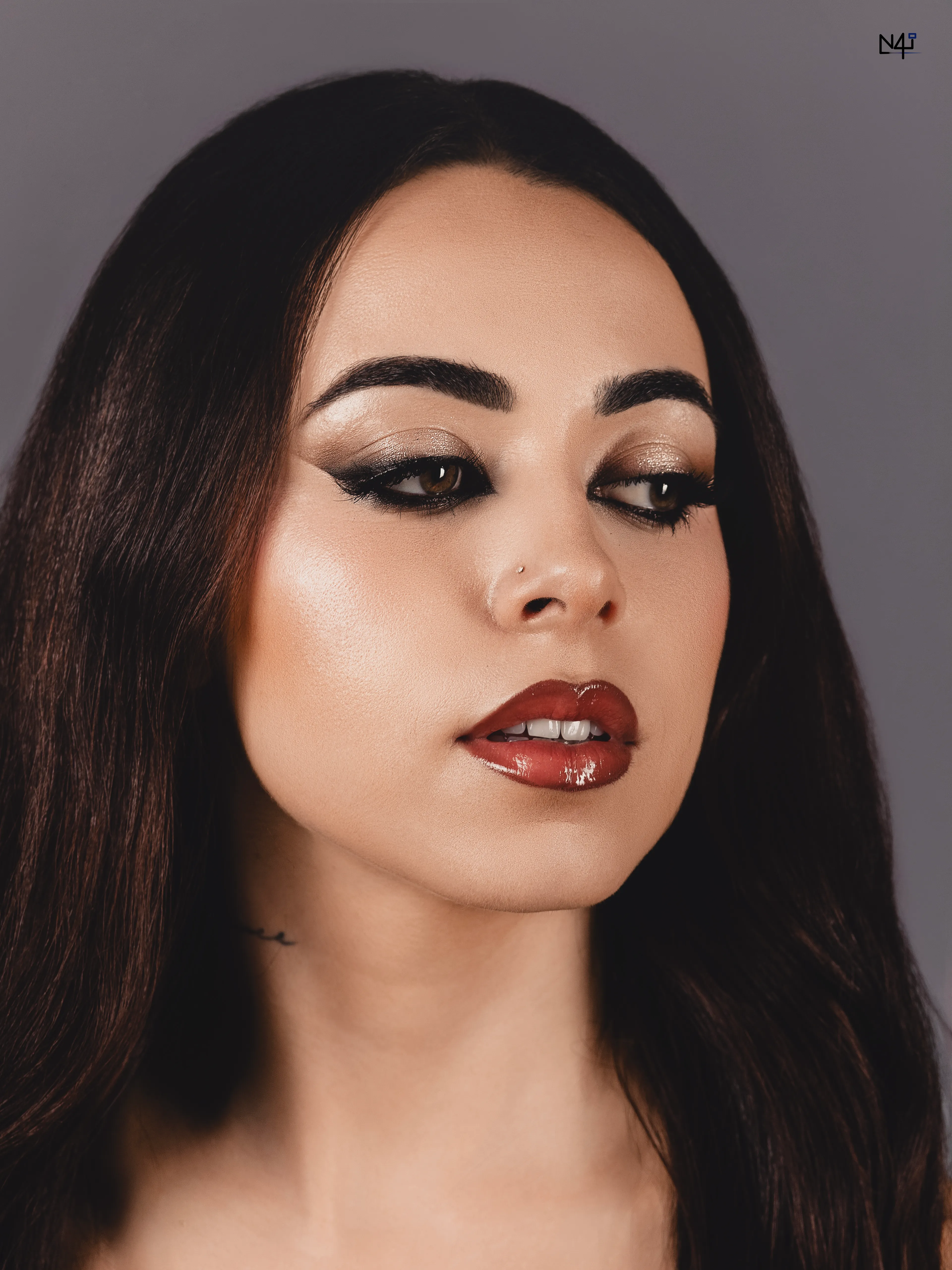 Sesión de moda en estudio