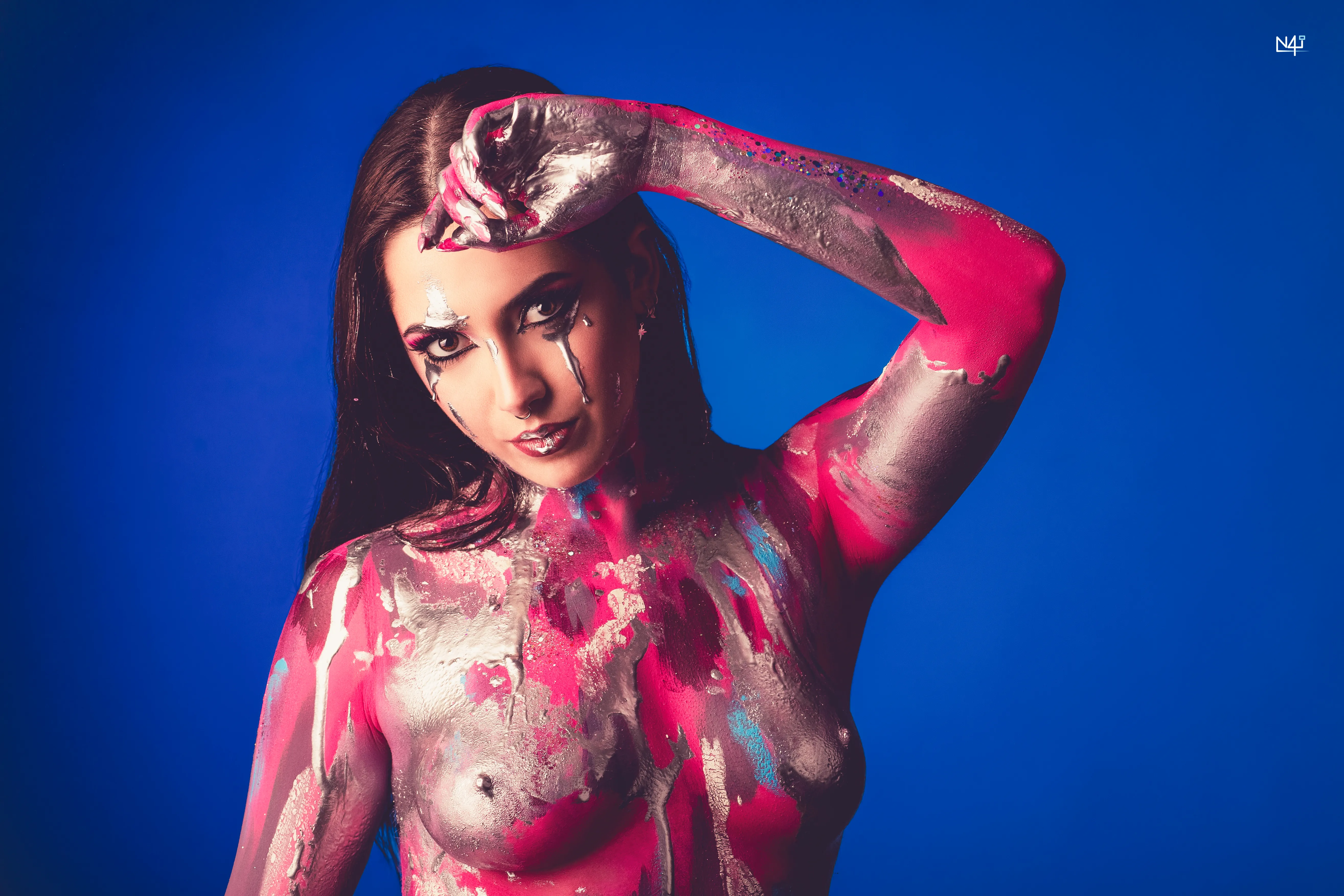 Sesión bodypaint en estudio - Imagen 3