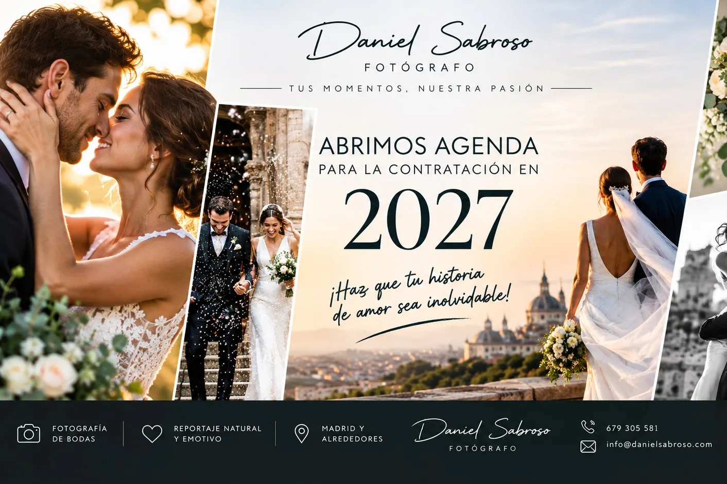 FOTOGRAFO DE BODAS Y EVENTOS MADRID - Image 3